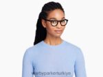 Warby Parker ainsley N8ZXX8263 Jet Siyahı gözlük - Image 3