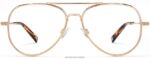 Warby Parker akıncı N8ZXX8485 cilalı altın gözlük - Image 2