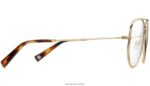 Warby Parker akıncı N8ZXX8485 cilalı altın gözlük - Image 3