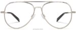 Warby Parker akıncı N8ZXX8486 cilalı gümüş gözlük - Image 2