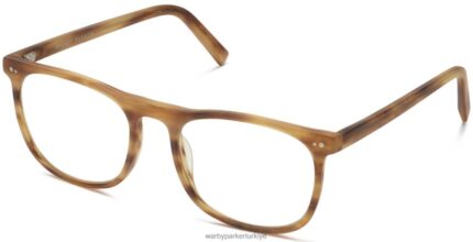 Warby Parker alvin N8ZXX8188 İngilizce mat meşe gözlük