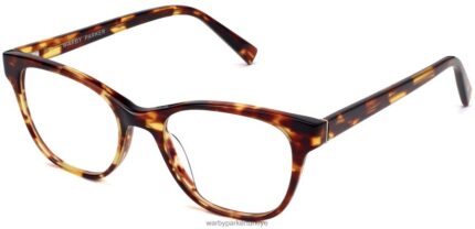 Warby Parker amelia N8ZXX8558 kök bira gözlük