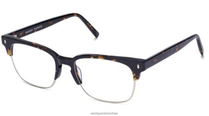 Warby Parker ames N8ZXX8210 riesling ile viski kaplumbağası gözlük