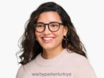 Warby Parker anlayışlı N8ZXX8128 jet siyah mat gözlük - Image 3