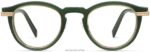 Warby Parker arti N8ZXX8248 cilalı altın ile poblano gözlük - Image 4