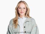 Warby Parker arti N8ZXX8249 cilalı altın ile kristal gözlük - Image 3