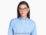 Warby Parker Aurelia N8ZXX8351 cilalı altın ile kerpiç kaplumbağa gözlük - Image 2