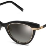 Warby Parker Aurelia N8ZXX8860 cilalı altın ile jet siyahı gözlük