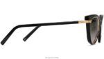 Warby Parker Aurelia N8ZXX8860 cilalı altın ile jet siyahı gözlük - Image 5