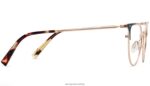 Warby Parker ava N8ZXX8586 fırçalanmış lacivert ile parlatılmış altın gözlük - Image 4