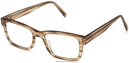 Warby Parker bataklıklar N8ZXX8153 kestane kristali gözlük