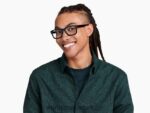 Warby Parker bataklıklar N8ZXX8154 Jet Siyahı gözlük - Image 2