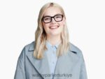 Warby Parker bataklıklar N8ZXX8154 Jet Siyahı gözlük - Image 3