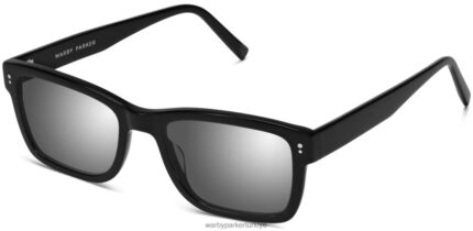 Warby Parker bataklıklar N8ZXX8643 Jet Siyahı gözlük
