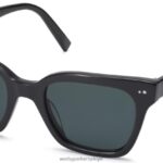 Warby Parker beale N8ZXX8752 Jet Siyahı gözlük