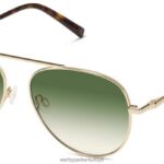Warby Parker belmar N8ZXX8819 cilalı altın gözlük