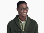 Warby Parker Bergen N8ZXX8455 cilalı altın ile jet siyahı gözlük - Image 2