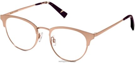 Warby Parker Blair N8ZXX8570 Altın gül gözlük