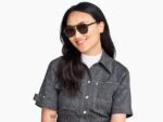 Warby Parker Blaise N8ZXX8746 palmiye kristali gözlük - Image 3