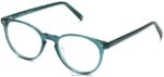 Warby Parker Blakeley N8ZXX878 tavus kuşu yeşili gözlük