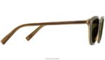 Warby Parker bowling oyunu N8ZXX8781 çizgili yosun gözlük - Image 5