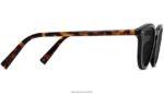 Warby Parker bowling oyunu N8ZXX8782 börek kaplumbağalı simsiyah gözlük - Image 5