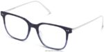Warby Parker Caleb N8ZXX8256 cilalı gümüşle gece yarısı solması gözlük