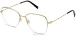 Warby Parker carlotta N8ZXX8292 cilalı altın gözlük