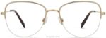 Warby Parker carlotta N8ZXX8292 cilalı altın gözlük - Image 4