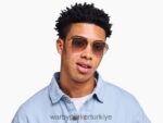 Warby Parker carlotta N8ZXX8833 cilalı altın gözlük - Image 3