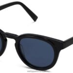Warby Parker cawley N8ZXX8804 Jet Siyahı gözlük