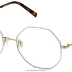 Warby Parker Celia N8ZXX8464 cilalı altın ile nane gözlük