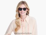 Warby Parker copley N8ZXX8786 kakao kristali gözlük - Image 3