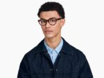 Warby Parker Cowley N8ZXX8466 çizgili sassafralar gözlük - Image 2