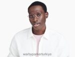 Warby Parker crowley N8ZXX8482 cilalı altın gözlük - Image 2