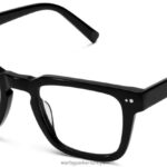 Warby Parker cullen N8ZXX8130 Jet Siyahı gözlük