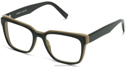 Warby Parker Cumberland N8ZXX8298 kumlu orman yeşili gözlük