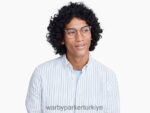 Warby Parker daha beyaz N8ZXX8255 riesling ile sabuntaşı gözlük - Image 3