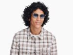 Warby Parker daha beyaz N8ZXX8793 riesling ile sabuntaşı gözlük - Image 3