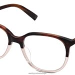 Warby Parker defne N8ZXX8588 çay gülü soluyor gözlük