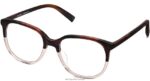 Warby Parker defne N8ZXX8588 çay gülü soluyor gözlük