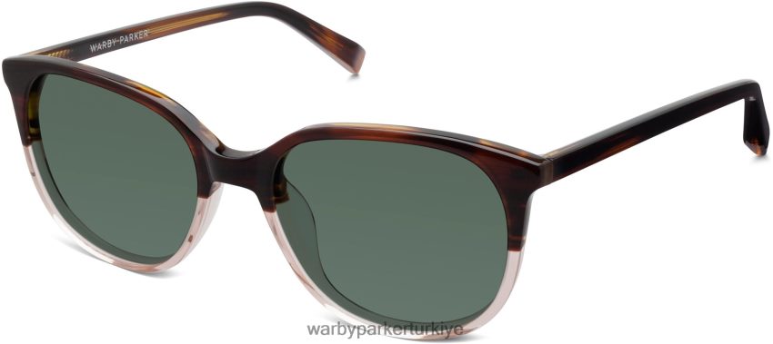 warby_parker_defne_n8zxx8913_cay_gulu_soluyor_gozluk.jpg Warby Parker defne N8ZXX8913 çay gülü soluyor gözlük - Image 1