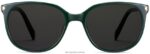 Warby Parker defne N8ZXX8914 riesling ile orman yeşili gözlük - Image 3