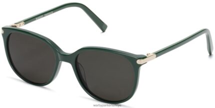 Warby Parker defne N8ZXX8914 riesling ile orman yeşili gözlük