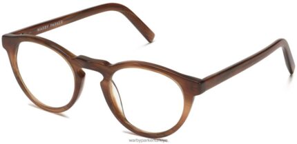 Warby Parker Denby N8ZXX8261 çizgili affogato gözlük