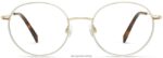 Warby Parker Duncan N8ZXX828 cilalı altın ile beyaz yeşim gözlük - Image 4