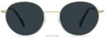 Warby Parker Duncan N8ZXX8697 cilalı altın ile beyaz yeşim gözlük - Image 4