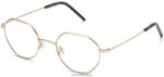Warby Parker dupree N8ZXX8390 cilalı altın gözlük