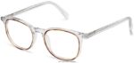 Warby Parker durand N8ZXX817 meşe fıçı ile kristal gözlük