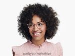 Warby Parker durand N8ZXX820 Gül suyu gözlük - Image 2